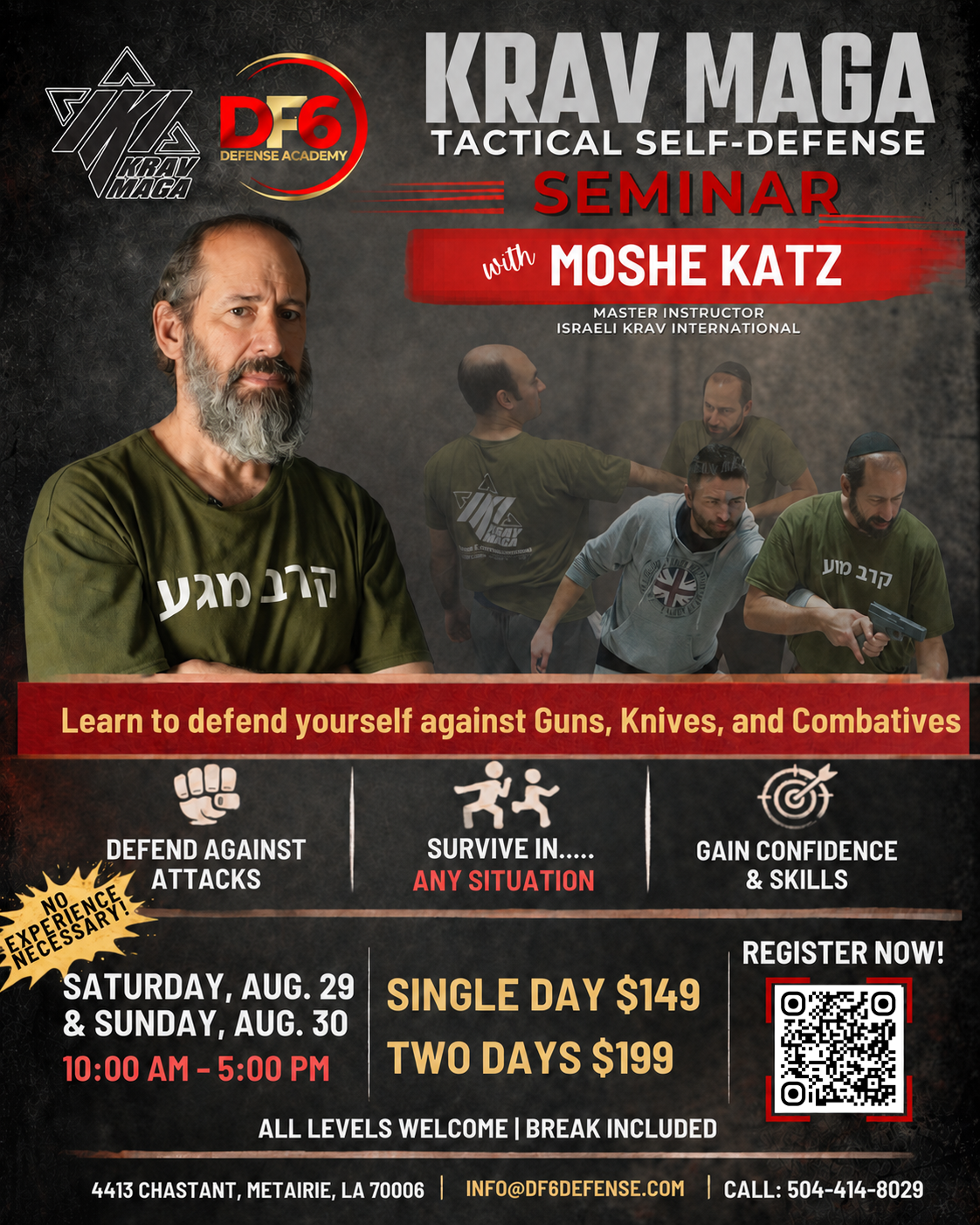Self-Defense Seminar with Moshe Katz