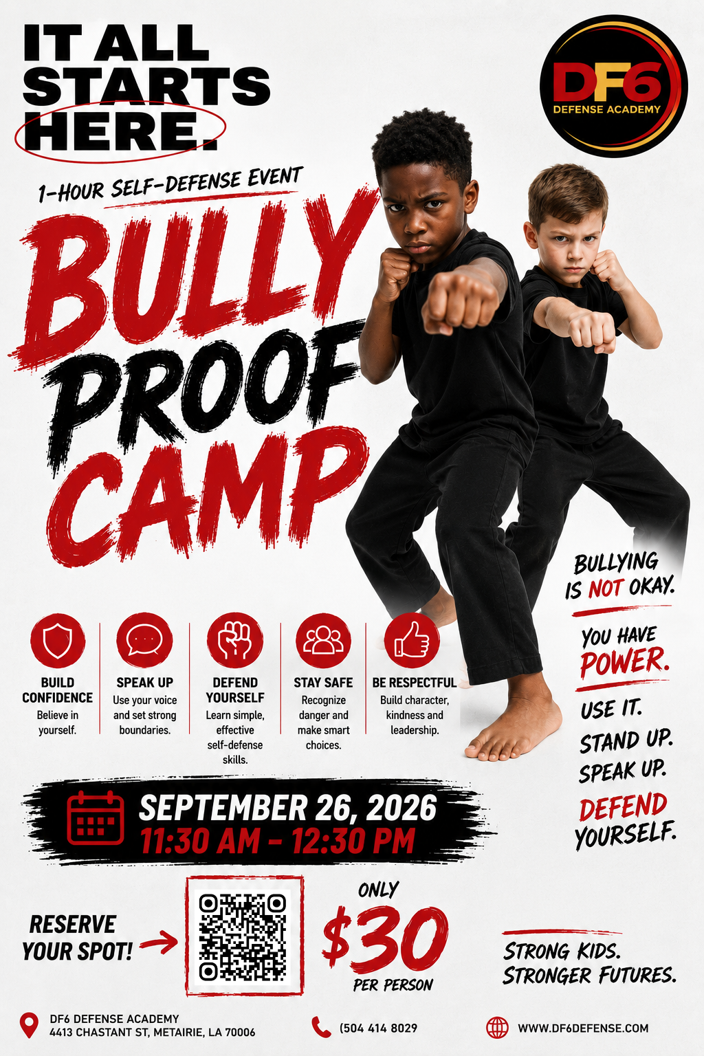 Bully Proof Camp